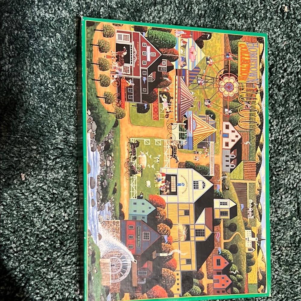 Colorful Village Puzzle
